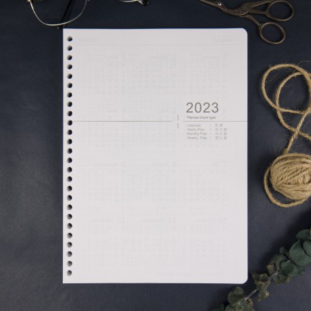 Conifer綠的事務 2023年16K直式週誌內頁★適用26孔孔夾★