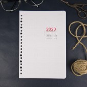 Conifer綠的事務 2023年25K直式週誌內頁★適用20孔與6孔孔夾★ 