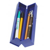 NAKABAYASHI 可站立鉛筆盒 藍色S / 個 PCN-DP01-DB