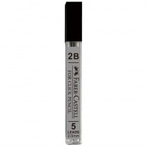 FABER-CASTELL 輝柏 2.0mm 2B 自動鉛筆 工程筆 專用替芯 /5支裝 12個/盒 132812