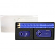 FABER-CASTELL 輝柏 2001握得住鉛筆禮盒組-藍/組 E0006-1
