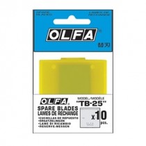 日本 OLFA 刮刀替刃 10片/包 TB-25