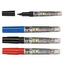 SDI 手牌 直液替換式 萬用 油性筆 藍/黑/紅 可書寫於大部分材質 /支 S200