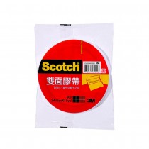 3M Scotch 雙面棉紙膠帶 24mmx15Y / 668