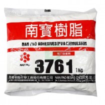 南寶樹脂 袋裝 白膠 3761 (1公斤裝) /袋